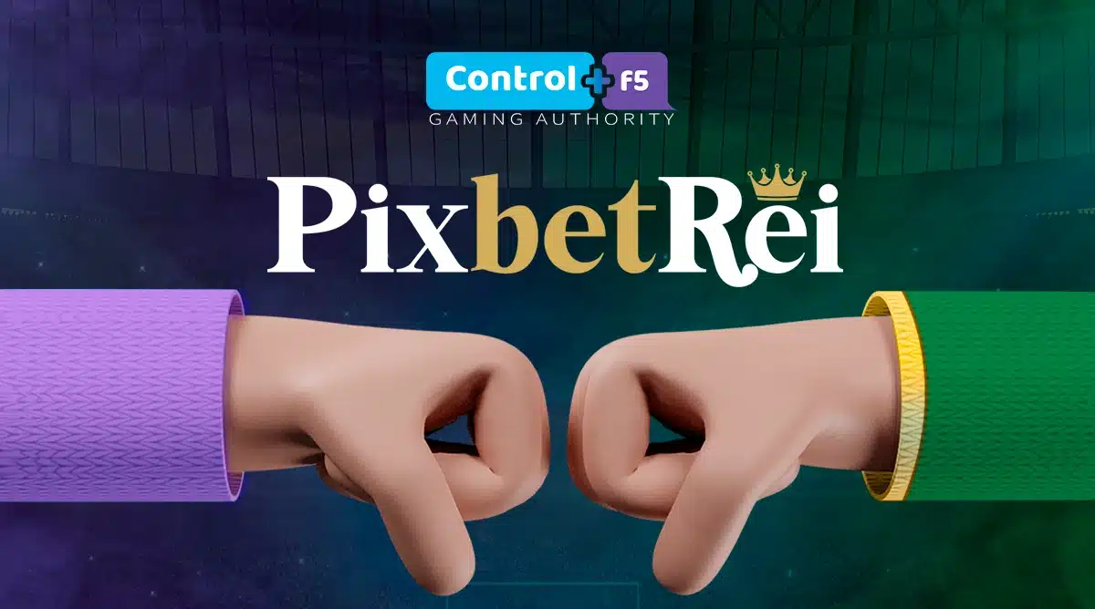 Pix Bet Rei é o novo cliente da Control F5 Gaming