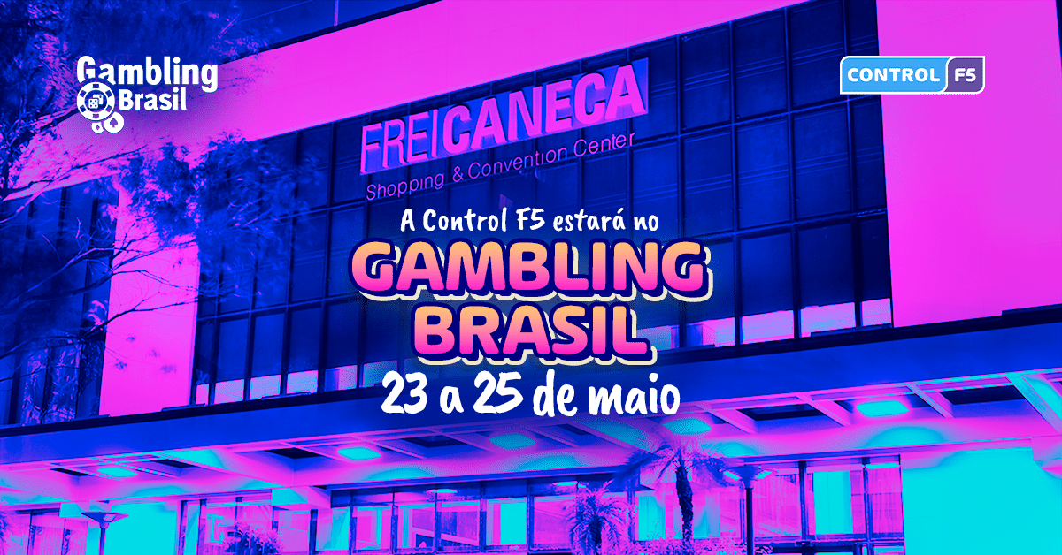 Control F5 marca presença no Gambling Brasil 2024
