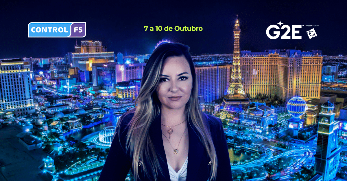 G2E Vegas: a Control F5 tem presença garantida